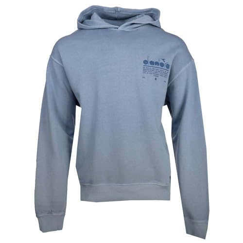 Diadora Mens Manifesto Palette Hoodie Casual Outerwear Casual - Blue