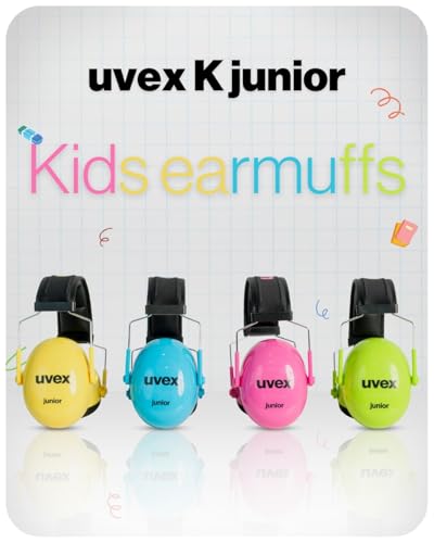 Uvex Cuffie Antirumore K Junior Blu - 8