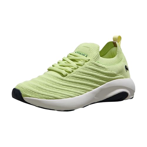 Image of Neeman's Begin Walk Glide Women's Walking Sneakers with CushyWalk Cushioning | Stretch Knit Breathable Upper, CloudSurge Foam Insole, Anti-Skid EVA Rubber Sole, Lace-Up Comfort Shoes