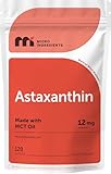 Micro Ingredients Astaxanthin 12mg with MCT Oil, 120 Softgels, 4 Month Supply | Premium Astaxanthin Antioxidant Supplements* | Fresh Microalgae Source | Triple Strength, Non-GMO, Gluten Free, No Soy