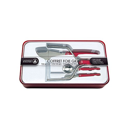 Laguiole Evolution Coffret de service à Foie Gras - Collection Acidulé