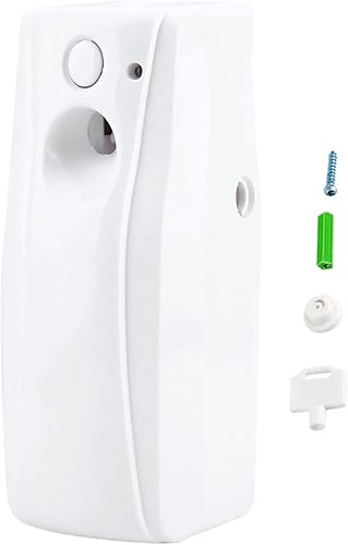 Dispensador automático de fragancia ajustable, ambientador automático de pared para interiores, dispensador de aerosol de fragancia automática con