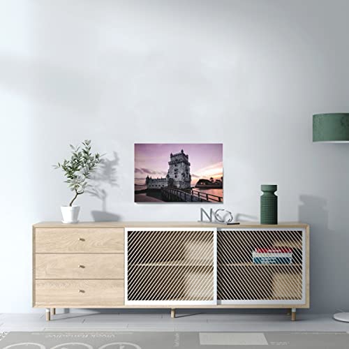 Tableau Tour de Belem Lisbonne : la solution pour raviver un mur vide