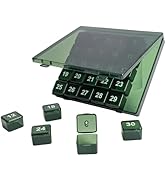 HGDAUJDL Monthly Pill Organizer 30 Day Case,Moisture-Resistant Large Medicine Box,Easy-Open, See-...
