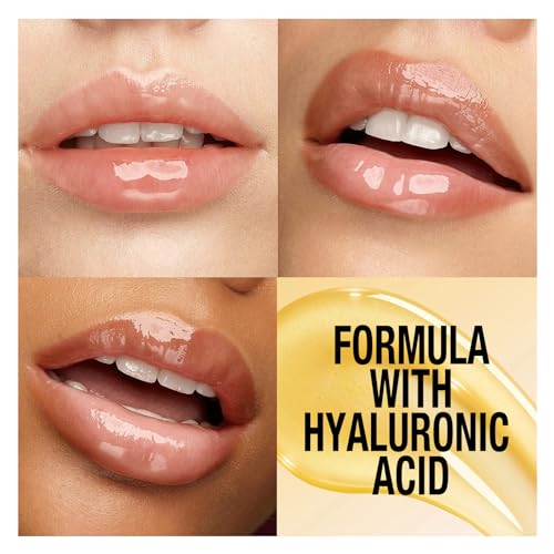 Lip Gloss Moisturizing Lip Oil with Hyaluronic Acid No-Sticky Lipgloss Care, Fruit Flavoured Big Brush Head Lip Oil For Dry Lip Glitter Shine Lip Glaze Gift for Women(06) - Image 8