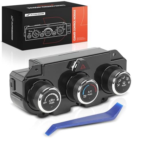 A-Premium Heater Climate Control Panel Module Compatible with Ram 1500 2014-2018, 3500 2014-2018, 1500 Classic 2019-2022 by A-Premium - Used condition - US$84.09