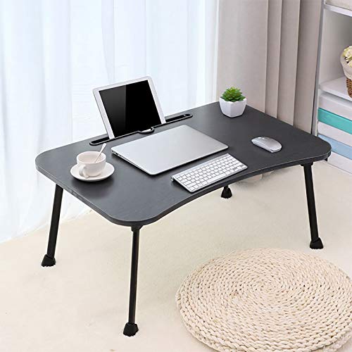 Tinde Bedside Laptop Table 31X16'' Computer Desk On Wheels, (Height 26''-37'') Adjustable Home Office Desks Standing Desk W/Rolling Casters,Tv Tray Sofa Couch Coffee Table For Living Room Bedroom #TOP2