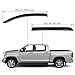 Lightronic Extra Durable Outside-Mount Auto Vent Window Visors Rain Guards, Fits 2007-2021 Toyota Tundra CrewMax, SR5/Limited/1794 Edition/Platinum/TRD Pro (4-Door Extended Crew Cab), Smoke, 4-Pcs
