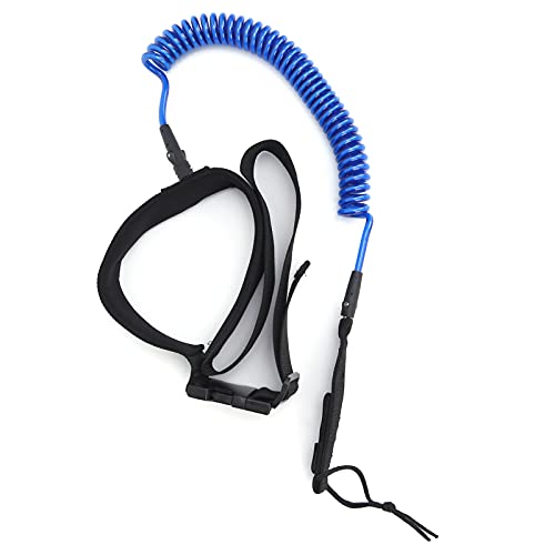 Vela de Surf para Esportes Radicais, Trela Helicoidal Macia para Prancha de Surf, Corda de Cintura d