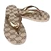 Michael Kors Flip-Flop Stripe EVA (Soft Pink/Rose Gold, us_footwear_size_system, adult, women, numeric, medium, numeric_10)