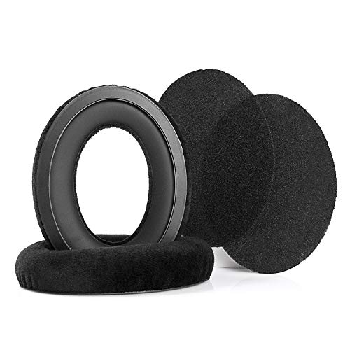 Almohadillas para auriculares PC 360 de repuesto compatibles con Sennheiser G4ME ONE, GAME ONE, PC 360, PC363D, PC373D, PC37X (Negro2) miniatura 5