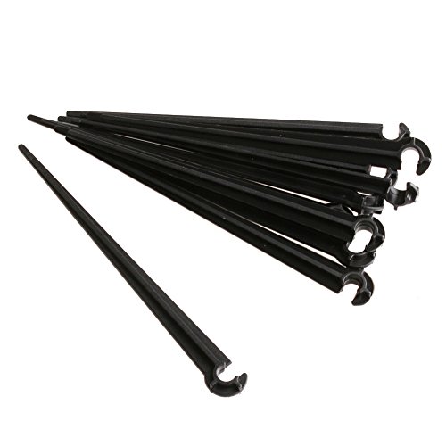 Image of DIY Crafts Pack of 25 Pcs, Design No # 1, Micro Hose Fixed C-Type Holders Drip Irrigation Accessor(Pack of 25 Pcs, Design No # 1)