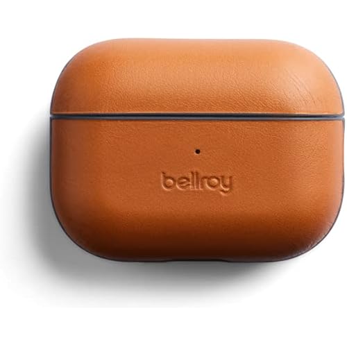 Bellroy Pod Jacket Pro 2nd Generation – (Leather Case for Apple AirPods Pro 2nd Generation) - Terracotta