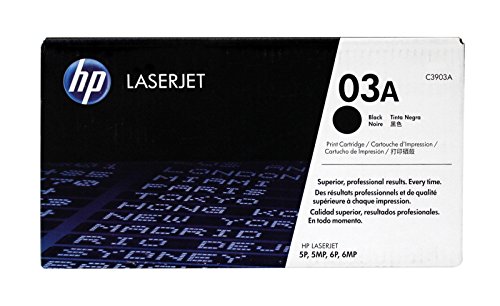 Cartouche de toner HP 03A C3903A noir pour impression laser nette