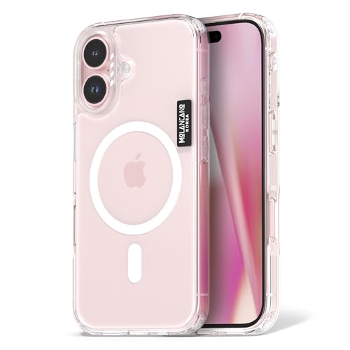 Coque iPhone 16 antichoc transparente compatible MagSafe MOLAN CANO