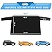 ALTITACO Car Rear Windshield Snow Cover, Rear Windscreen Snow Ice Cover Protector with Flaps and 4 Magnets, Sun Shade Protector Exterior Shield Guard Fits Most Cars, Trucks, SUV and Vans