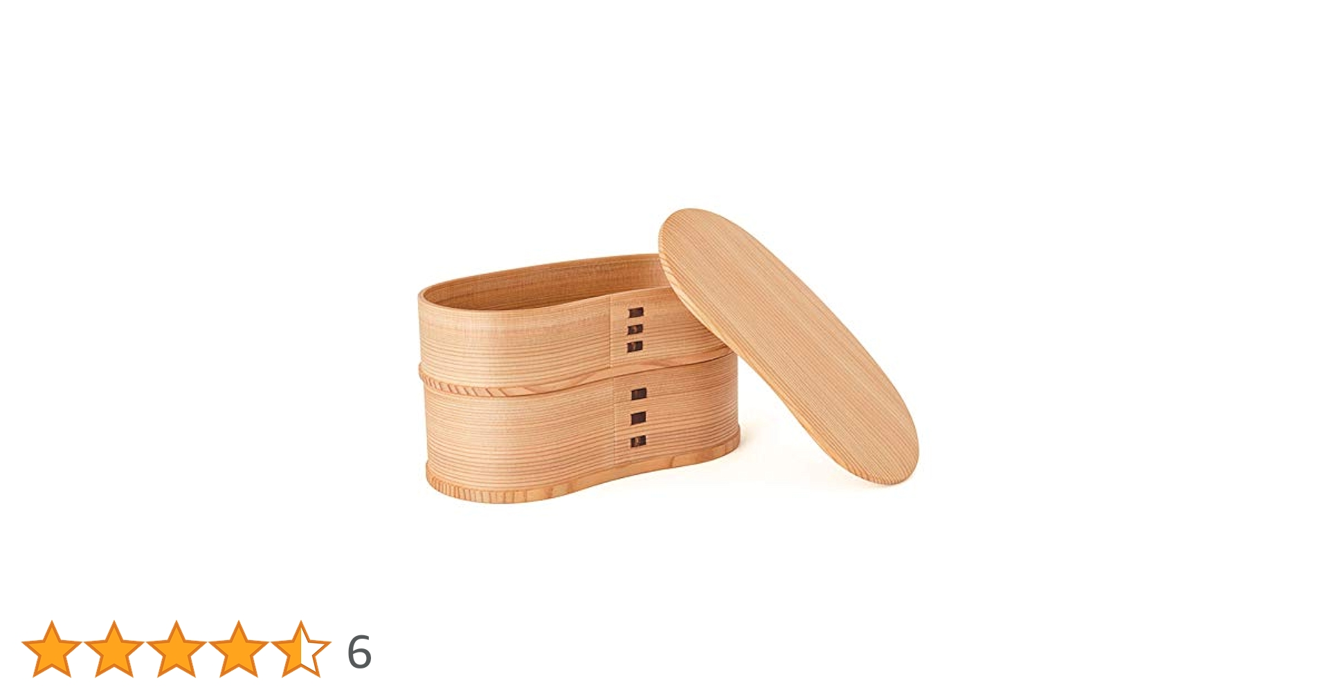 Amazon | 国産 秋田大館工芸社 曲げわっぱ弁当箱 (はんごう型