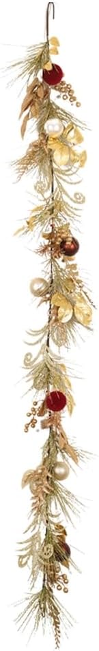Christmas Tree Branch Piece with Hook for Wall or Wreath Styling