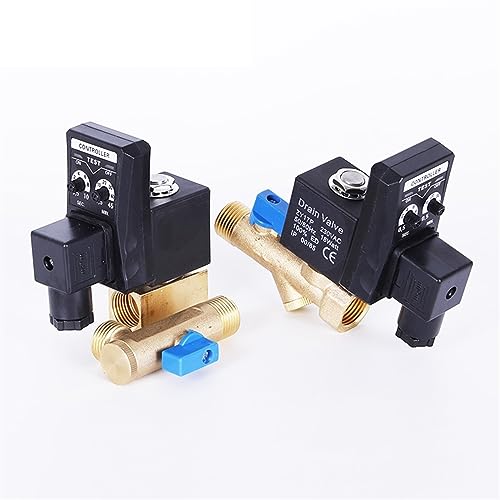 Valve pneumatique automatique 1/2 DN15 avec purgeur temporisé pour compresseur d'air - 4