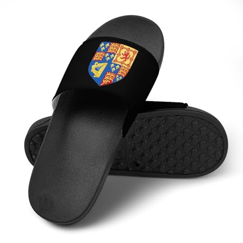 Royal Arms of England House Sandals Non-Slip Bathroom Slippers Beach Summer Shoes for Men Women4