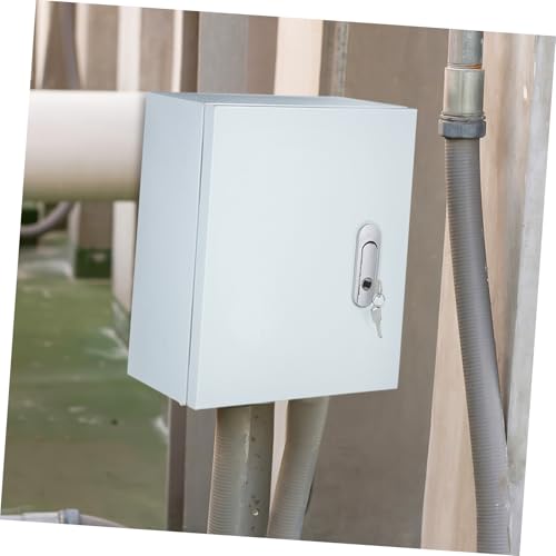 Boîtier électrique extérieur blanc acier inoxydable étanche armoire distribution d'énergie - 4