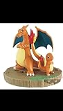 100% original - Marca Bandai Banpresto Pokemon Figura Diorama 12 cm Charizard y Charmander Original