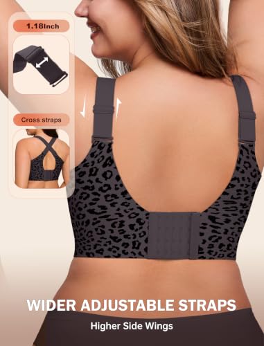 Image of LetsJoli Jelly Bras for Women No Underwire Plus Size Push Up Supportive