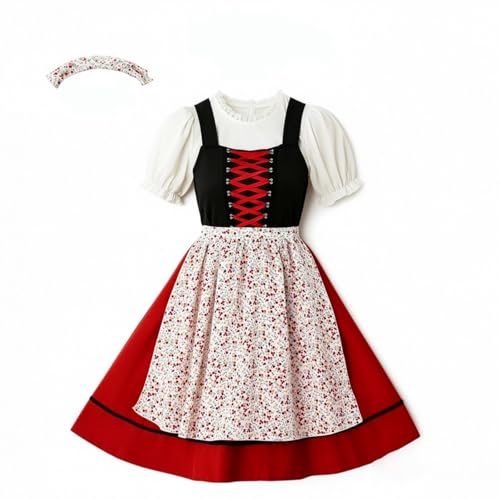 Robe traditionnelle bavaroise ajustable pour femme : confort et maintien garantis