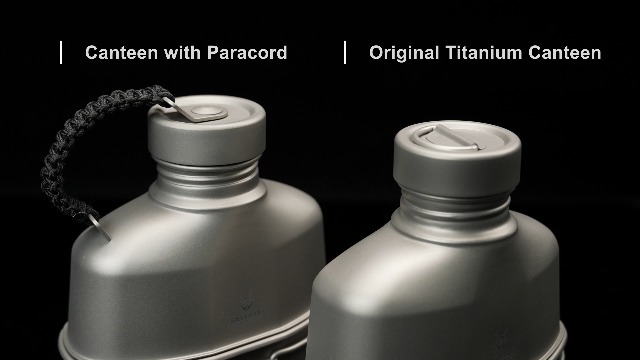 Amazon.com : SILVERANT Camping Canteen Titanium Military Canteen