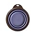 Dexas Popware for Pets Collapsible Travel Cup/Bowl, Small, Purple
