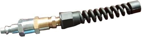 Miniatura 6 de PU14100TB - Intercambio industrial Z-Flex de 14 pulgadas x 100 pies con acoplador giratorio de bola y enchufe de seguridad de aire, manguera de aire