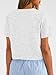 Trendy Queen Cropped Short Sleeve Cardigan Sweaters for Women Summer Lightweight Spring Outfits Y2k Fashion Clothes 2026 Grey M