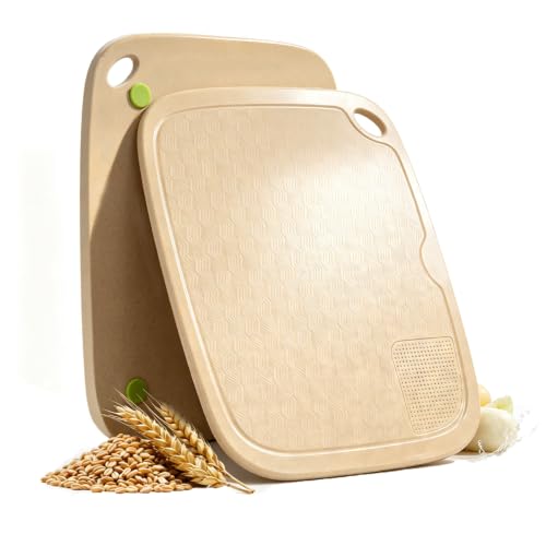 Tabla de Cortar Rectangular de Fibras de Cáscara de Arroz miniatura 1