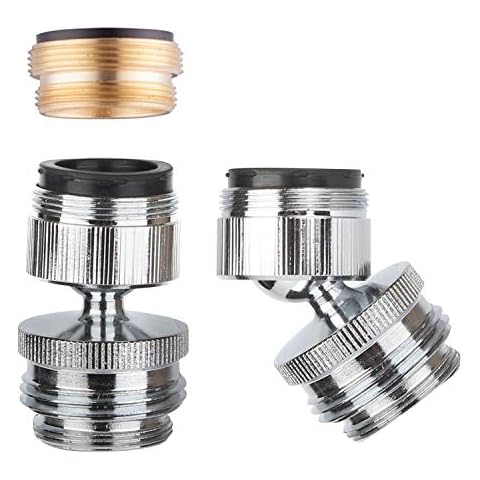 Faucet Adapter Kit with Swivel Aerator Cover