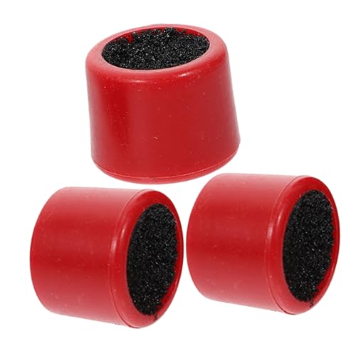 HANABASS Billiard Pool Cue Tip Sander Red Cue Tip Shaper Tool Set for Easy Sanding and Shaping