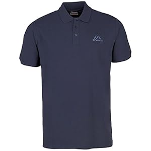 Kappa Unisex Polo Shirt PELEOT Damen Herren 303173 Navy, Bekleidungsgröße:XL