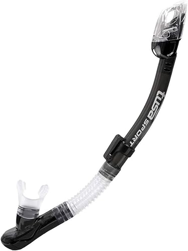 Miniatura 3 de TUSA Máscara de purga 3D Imprex Sport para adultos Humo (con bolsa reutilizable),Negro/Negro (con bolsa reutilizable),Negro/Amarillo Flash (con