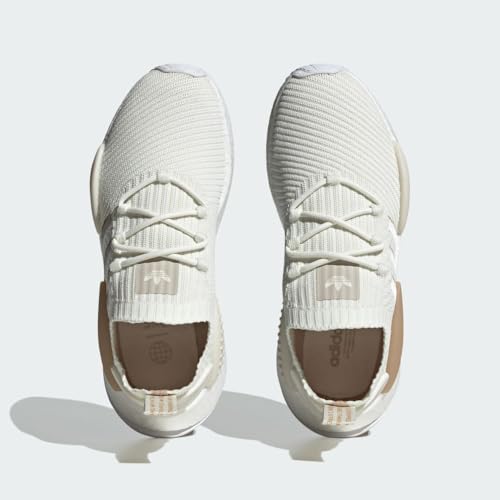 adidas Womens NMD W1 Lace Up Sneakers Shoes Casual - Off White - Size 7 M3
