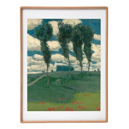 Recuerdos 18x24 Picture Frame, with 16x20 Mat, Natural Oak, HD Plexiglass