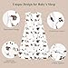 david's kids 100% Organic Cotton Baby Sleep Sack 12-18 Months, Ultra Soft Baby Wearable Blankets with 2-Way Zipper, 2 Pack Comfy Toddler Sleeping Bags for Boys Girls Neutral, Large Size, Woodland