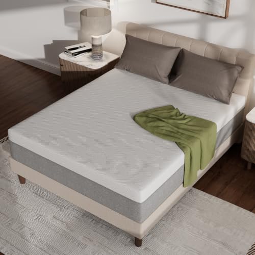 Image of Novilla King Size Mattress, 12 Inch Gel Memory Foam King Mattress in a Box