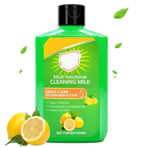Cleaning Milk House Cleaner 2026 New Powerful Multifunctional Cleaner Powerful Concentrated Cleansing Lotion Multi-Purpose Cleaner for Kitchen and Bathroom (1pcs)