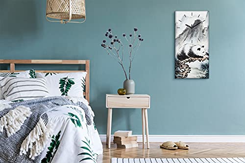 Horloge silencieuse panda pour éliminer les bruits nocturnes de la chambre