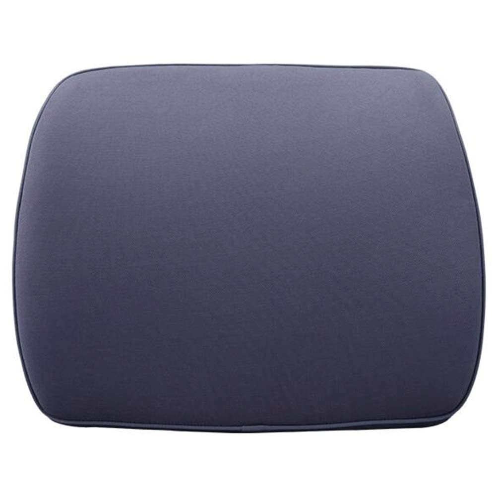 Coussin lombaire auto contre la fatigue du dos en mousse à mémoire grise