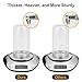 ASKIZ 16Pcs Glass Cups With Bamboo Lids and Straws,16Oz Ice Coffee Cup,Drinking Glasses Cups Set,Water Bottles Glasses for Juicing,Beer,Coffee,Soda,Tea-Glass Tumbler Reusable for Gifts