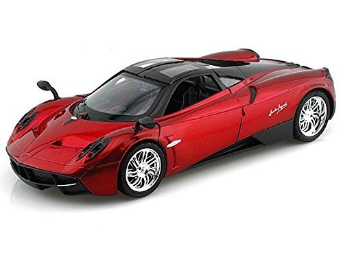 MotorMax Pagani Huayra 1/24 rojo miniatura 1
