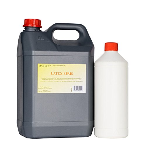 Latex naturel épais et élastique pour moules de haute précision 1L