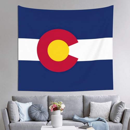 Tapisserie drapeau du Colorado pour sublimer le style de votre salon