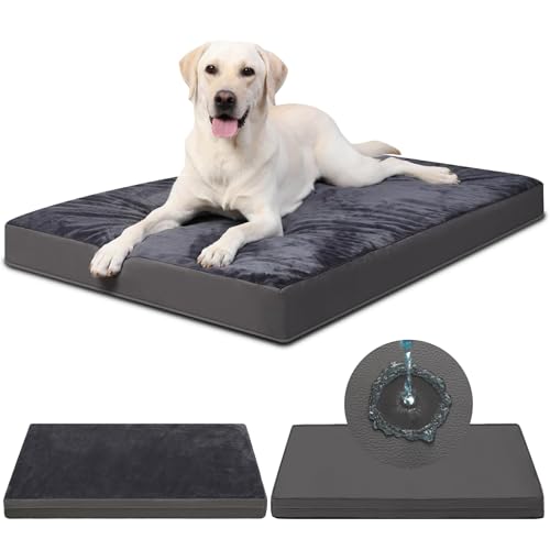 Favodormir Orthopedisch hondenbed XXL, 119x73x9cm donkergrijs