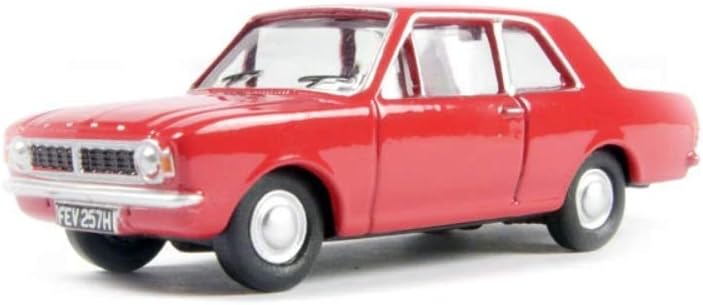 Oxford Diecast 1:76 Ford Cortina MKII Red Collectable model 76COR2003